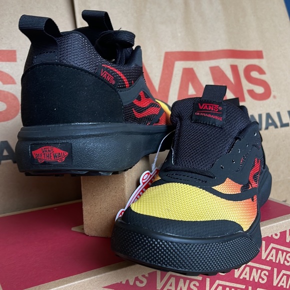 Vans Ultrarange Rapidw Flame Black sneakers WMNS - Picture 10 of 16